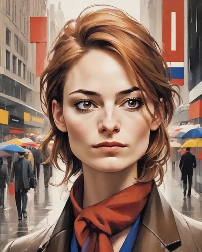 city ​​portrait,the girl at the station,world digital painting,sci fiction illustration,female doctor,the girl's face,woman thinking,a pedestrian,women's novels,woman shopping,pedestrian,head woman,mystery book cover,young woman,portrait of a girl,girl portrait,girl in a long,new york aster,woman face,oil painting on canvas,Digital Art,Poster
