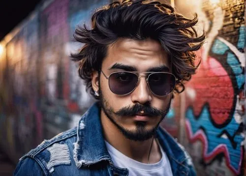 man portraits,portrait background,beatnik,portrait photography,sunglasses,dj,city ​​portrait,facial hair,hipster,moustache,young model istanbul,joe,ray-ban,pompadour,pomade,aviator sunglass,artist portrait,grunge,portrait photographers,pato,Art,Classical Oil Painting,Classical Oil Painting 16