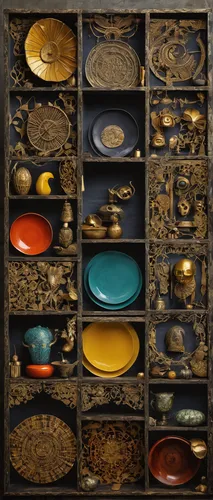 china cabinet,plate shelf,dish storage,cabinet,compartments,vintage dishes,tibetan bowls,cabinets,antique singing bowls,cupboard,earthenware,dishware,kitchen cabinet,a drawer,sideboard,stoneware,chinaware,tableware,antiquariat,kitchenware,Photography,Fashion Photography,Fashion Photography 24