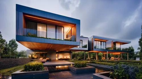 cube stilt houses,modern architecture,modern house,cube house,cubic house,dunes house,landscape designers sydney,corten steel,landscape design sydney,timber house,residential house,garden design sydne