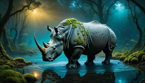 black rhino,rhino,ferugliotherium,fantasy animal,rhinoceroses,rhinoceros,Photography,General,Fantasy