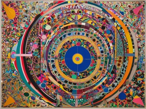 boetti,colorful spiral,klaus rinke's time field,carnogursky,aelst,zooropa,spinart,gutai,playfield,concentric,stettheimer,alethiometer,dartboard,paolozzi,trenaunay,dharma wheel,rosenquist,mandala,circle paint,cosmopolite,Illustration,Abstract Fantasy,Abstract Fantasy 08