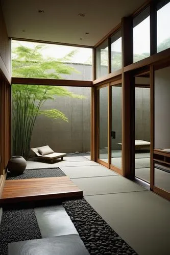 japanese-style room,tatami,ryokan,zen garden,japanese zen garden,ryokans,dojo,chanoyu,amanresorts,interior modern design,zazen,asian architecture,japanese style,zen stones,modern room,minotti,onsen,oticon,heian,tea ceremony,Illustration,Paper based,Paper Based 18