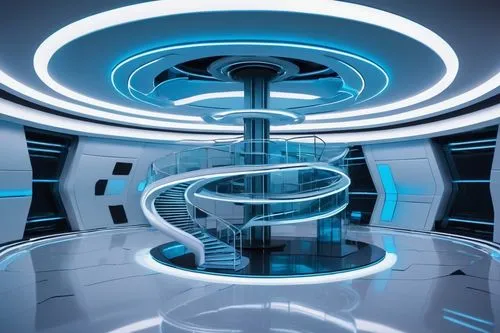 spaceship interior,spiral staircase,circular staircase,spiral stairs,ufo interior,winding staircase,spiral background,centrifuge,teleporters,rotating beacon,centrifugal,spiralling,mri machine,arcology,airlock,futuristic architecture,futuristic art museum,teleporter,technosphere,gyroscopic,Illustration,Abstract Fantasy,Abstract Fantasy 05