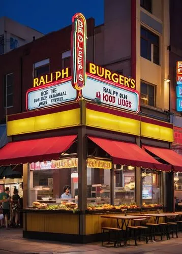 retro diner,ben's chili bowl,rajahs,restaurants,reno,drive in restaurant,eateries,new york restaurant,tailpipes,tenderloin,hamburger set,kalihi,bk,kahrs,fatburger,a restaurant,rathskeller,kuala,palo alto,restauranteur,Illustration,Abstract Fantasy,Abstract Fantasy 10