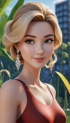 elsa,tiana,princess anna,gothel,margairaz,anastasiadis,Unique,3D,3D Character