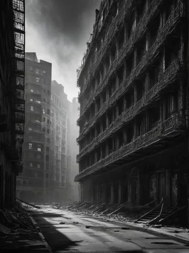 post-apocalyptic landscape,destroyed city,darktown,post apocalyptic,apocalyptic,kurilsk,Photography,General,Fantasy