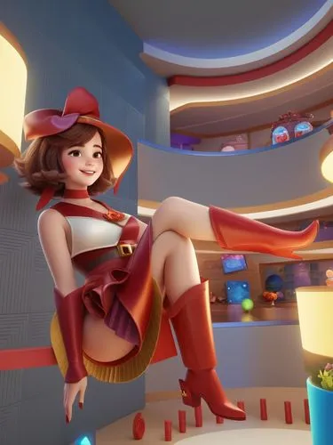 seris,3d render,scarlet witch,3d rendered,elastigirl,cinema 4d,3d fantasy,fantasia,megara,redbelly,render,innoventions,3d model,imageworks,scarlet sail,anime 3d,giantess,vector girl,3d rendering,renderman,Unique,3D,3D Character