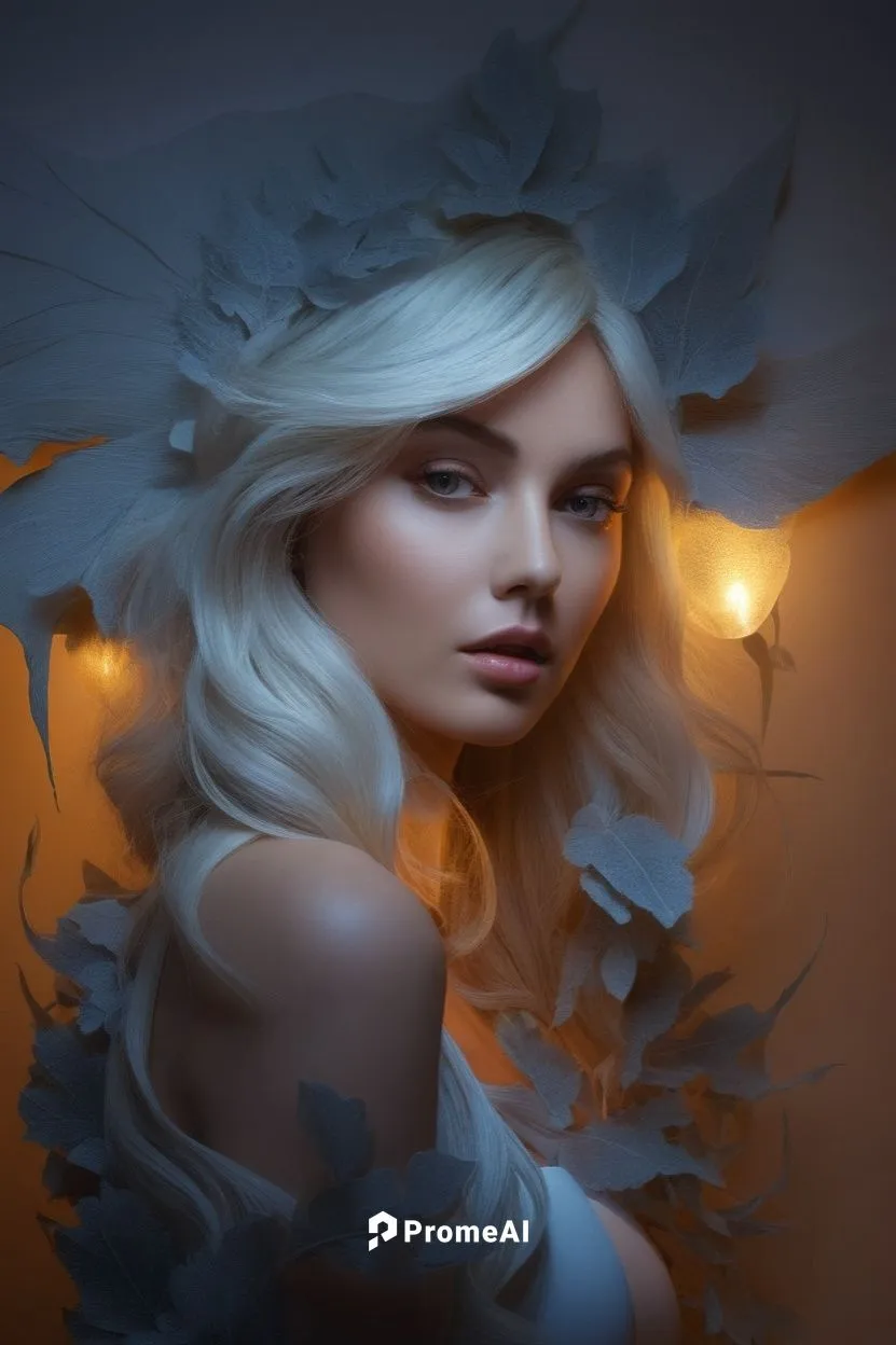 linda mulher loira e ,fantasy portrait,digital painting,galadriel,portrait background,mystical portrait of a girl,digital art,world digital painting,elsa,ciri,faerie,cirta,blue enchantress,faery,white