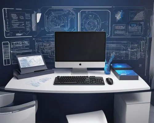 computer workstation,imacs,apple desk,imac,blur office background,workstations,desktops,computer room,computer graphic,deskpro,working space,computable,macuser,fractal design,computer graphics,bureau,workstation,computerization,desk,computer system,Unique,Design,Logo Design