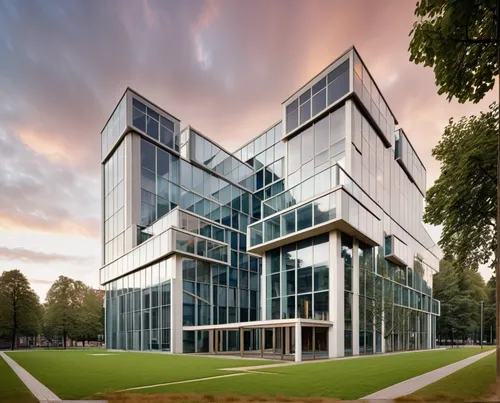 glass facade,biotechnology research institute,business school,glass facades,glass building,structural glass,new building,modern architecture,university library,northeastern,office building,office buil