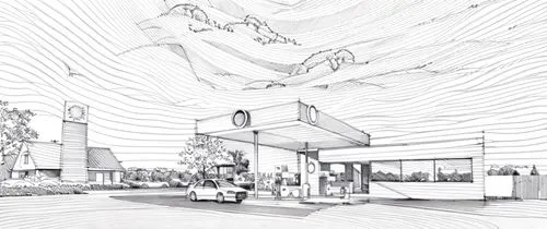 electric gas station,gas-station,gas station,matruschka,e-gas station,busstop,convenience store,bus shelters,fast food restaurant,store fronts,car drawing,drive in restaurant,bus stop,ice cream shop,d