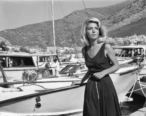 brigitte bardot,eva saint marie-hollywood,ingrid bergman,grace kelly,sophia loren,gena rolands-hollywood,catherine deneuve,marina,ann margaret,model years 1960-63,annemone,girl on the boat,doris day,paxina camera,puerto banus,natalie wood,portofino,scilla,1965,athene brama,Photography,Black and white photography,Black and White Photography 04