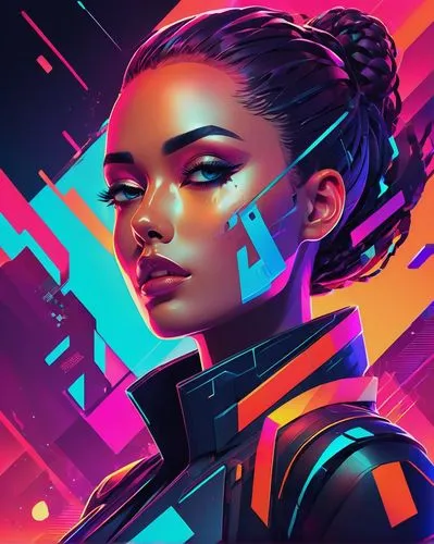 vector girl,vector art,vector illustration,sombra,lando,amidala,sci fiction illustration,vector graphic,rey,domino,vector,cyberpunk,liora,katniss,digital art,nanites,uhura,solo,cinna,afrofuturism,Conceptual Art,Fantasy,Fantasy 02