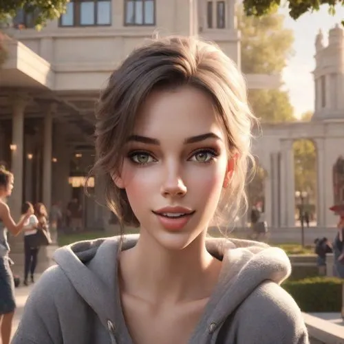 Lots of love, attention and cuddles, simply a really nice home.,natural cosmetic,vanessa (butterfly),the girl's face,character animation,3d rendered,cute cartoon character,animated cartoon,realdoll,vi