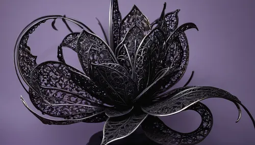 Craft an intricate and delicate welding sculpture inspired by the cue word 'lace',black hellebore,ironweed,decorative flower,decorative fan,spider flower,headpiece,headdress,paper art,flowers png,fabr