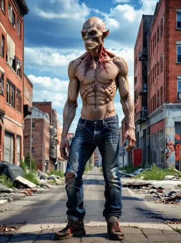 primitive man,innsmouth,sagat,apeman,deucalion,zompro,zombi,marionville,robotman,skinwalkers,outworld,caliban,logan,strigoi,splichal,daken,chernovol,hannegan,drax,zsasz,Photography,General,Realistic