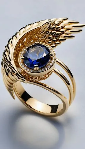 angel wing,wing blue color,bird wing,ring dove,golden ring,chaumet,dark blue and gold,goldsmithing,winged heart,sapphire,ravenclaw,gold spangle,winged,boucheron,wing blue white,angel wings,blue bird,bird wings,ring jewelry,oratore,Photography,General,Realistic