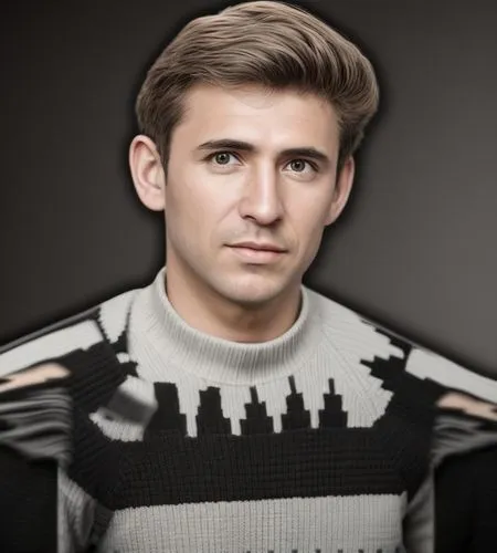 a man wearing a sweater and a shirt,karjakin,rybak,ferrazzi,savostyanov,gyllenhammar,milosevski,Common,Common,Natural