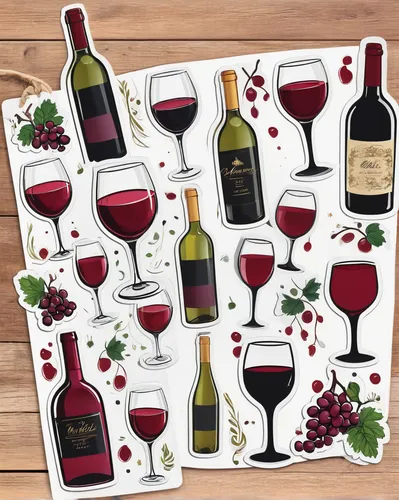 wine bottle range,wines,wine glasses,drink icons,wine boxes,wine cultures,red wine,placemat,burgundy wine,wine,advent calendar printable,wine grapes,grapes icon,merlot wine,wine cocktail,port wine,wild wine,two types of wine,a glass of wine,christmas labels,Unique,Design,Sticker