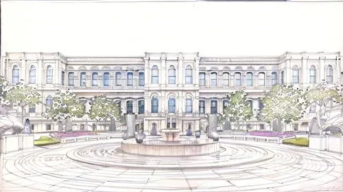 hluttaw,facade painting,supreme administrative court,shenzhen vocational college,yonsei,syntagma,thomasian,university al-azhar,renderings,federal palace,takashimaya,javanicus,futuh,brawijaya,marble palace,courthouses,city palace,school design,athens art school,bos javanicus,Design Sketch,Design Sketch,Hand-drawn Line Art