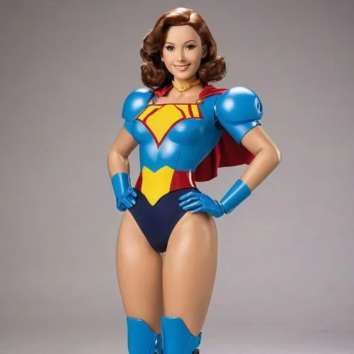 super woman,super heroine,supergirl,superheroine,superwoman,actionfigure,supera,action figure,plastic model,female doll,wonderwoman,maidenform,femforce,figurine,3d figure,collectible action figures,doll figure,superwasp,figure of justice,superwomen,Illustration,Retro,Retro 18