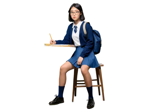 school uniform,chair png,stewardess,azusa nakano k-on,sitting on a chair,a uniform,school clothes,school skirt,businesswoman,secretary,uniform,office chair,nurse uniform,sports uniform,business woman,business girl,cheerleading uniform,schoolgirl,flight attendant,girl sitting,Art,Artistic Painting,Artistic Painting 22