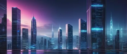 cybercity,futuristic landscape,cybertown,coruscant,cyberport,city skyline,cityscape,monoliths,ctbuh,mainframes,cyberia,cyberworld,metropolis,futuristic architecture,cyberscene,arcology,guangzhou,skyscrapers,cyberpunk,cyberspace,Illustration,Vector,Vector 02