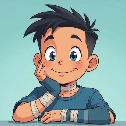 mazula,spinelli,cute cartoon character,cute cartoon image,tyagi,tolkun,Illustration,Children,Children 01