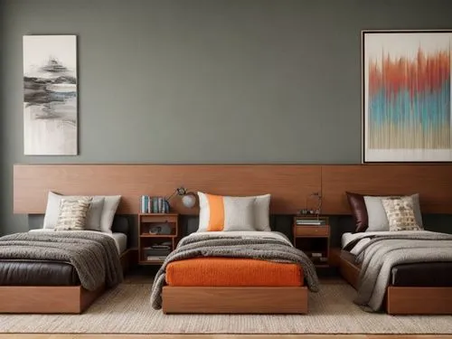 contemporary decor,modern decor,mid century modern,teal and orange,guest room,guestroom,color combinations,modern room,search interior solutions,interior design,interior decor,soft furniture,interior 