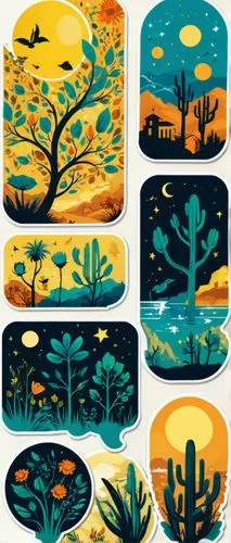 desert plants,desert desert landscape,desert landscape,desert background,cacti,arid landscape,saguaro,canoes,sonoran desert,mesquite flats,desert,desert plant,mangroves,sonoran,leaf icons,cactus digital background,cool woodblock images,the desert,joshua trees,palmtrees,Unique,Design,Sticker