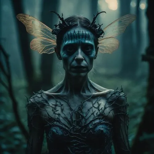 faerie,faery,dryad,unseelie,seelie,fairie,evil fairy,tarjanne,dryads,fae,fairy queen,the enchantress,naiad,otherworld,druidic,enchantress,ballerina in the woods,fairy,bodypainting,lubezki,Illustration,Realistic Fantasy,Realistic Fantasy 02