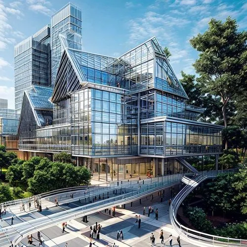 hudson yards,hongdan center,glass building,futuristic architecture,glass facade,costanera center,shenzhen vocational college,hoboken condos for sale,barangaroo,futuristic art museum,autostadt wolfsburg,modern architecture,glass facades,lotte world tower,solar cell base,tianjin,zhengzhou,mixed-use,modern office,chongqing,Architecture,General,Futurism,Italian High-Tech