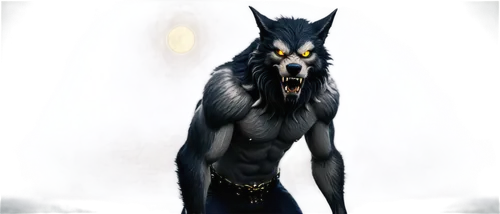 werewolf,werewolves,howling wolf,black shepherd,wolfdog,wolf,constellation wolf,gray wolf,wolfman,blood hound,canidae,posavac hound,saarloos wolfdog,yellow eyes,tamaskan dog,howl,wolf bob,daemon,kelpie,nine-tailed,Illustration,Realistic Fantasy,Realistic Fantasy 19