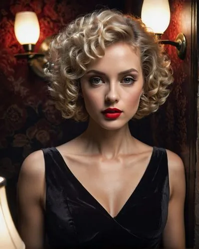 femme fatale,madeleine,giadalla,yildiray,blonde woman,monroe,short blond hair,zaripova,hayden,red lips,vampy,cailin,karenina,vlada,tuppence,red lipstick,contessa,karavaeva,marilyns,spiridonova,Photography,Documentary Photography,Documentary Photography 14