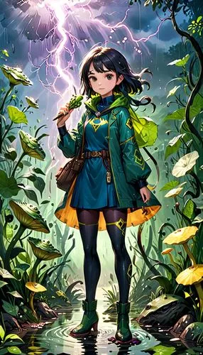 monsoon banner,nori,rain lily,frog background,japanese sakura background,background ivy,water-the sword lily,sakura background,flower background,natura,defense,spring background,rosa ' amber cover,cg artwork,art background,forest clover,creative background,tsumugi kotobuki k-on,matsuno,clover jackets,Anime,Anime,General