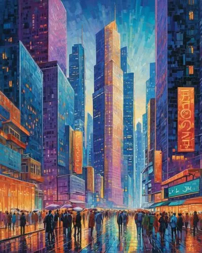 cityscape,metropolis,skyscrapers,cybercity,colorful city,kinkade,cityscapes,city at night,dubbeldam,cityzen,tsuneo,hildebrandt,city scape,struzan,goodsell,sky city,megacities,kaleidoscape,radio city music hall,futurist,Conceptual Art,Daily,Daily 31