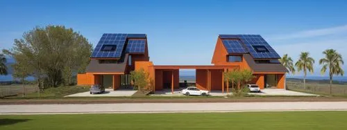  a modern community house  " solar panels on flat roofs". ,cube stilt houses,solar panels,cubic house,solar cell base,cube house,solar photovoltaic,ecovillages,solar energy,solar batteries,solar power