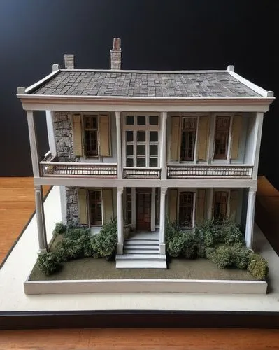 model house,miniature house,dolls houses,miniaturist,doll's house,maquette,dollhouses,doll house,garden elevation,two story house,rowhouse,dollhouse,restored home,clay house,old colonial house,rc model,danish house,italianate,3d rendering,diorama,Illustration,Retro,Retro 20