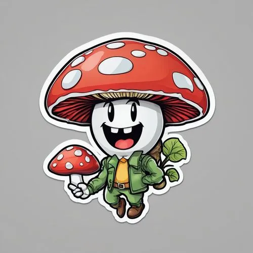 applecore mushroom man, sticker, 4k, hd, bold outline



,toadstool,amanita,agaric,toadstools,mushroom type,fly agaric,mushroom hat,muscaria,mushroom,forest mushroom,small mushroom,mini mushroom,anti-