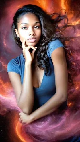 freema,monifa,sharmell,stargard,fire background,letoya