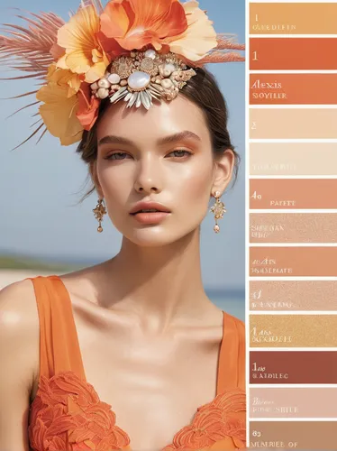 color palette,color picker,color combinations,color chart,trend color,color table,color swatches,rainbow color palette,flower wall en,crown marigold,pantone,natural color,peach color,tropical floral background,palette,orange color,gold-pink earthy colors,neutral color,color mixing,shades of color,Photography,Fashion Photography,Fashion Photography 08