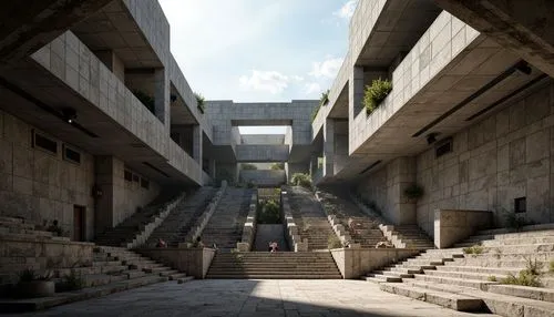 habitat 67,lasdun,brutalist,brutalism,technion,capernaum,evagora,karnak,ziggurat,seidler,corbu,salk,ziggurats,getty centre,stoa,palace of knossos,concrete,gulbenkian,epidaurus,knesset