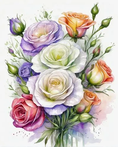 watercolor roses,watercolor roses and basket,watercolor floral background,watercolor flowers,rose flower illustration,flowers png,watercolour flowers,flower illustrative,flower painting,watercolor flower,floral digital background,floral background,floral greeting card,watercolour flower,colorful roses,flower illustration,flower background,watercolor pencils,roses pattern,flower art,Illustration,Paper based,Paper Based 11