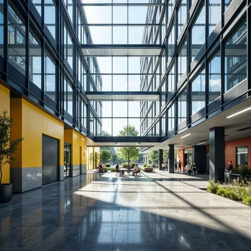 technopark,atriums,bankverein,atrium,headquarter,saclay,office buildings,eschborn,bureaux,business centre,technion,headquaters,skolkovo,blagnac,embl,office building,lundbeck,langara,calpers,certegy