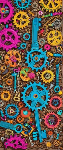 jigsaw puzzle,paisley digital background,cog,mechanical puzzle,trip computer,hippie fabric,cogwheel,carpet,bandana background,gears,bicycle chain,abstract dig,cogs,digital scrapbooking paper,kaleidoscope,paisley pattern,derailleur gears,kaleidoscopic,seamless pattern repeat,cog wheels,Illustration,Vector,Vector 19