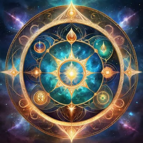 nakshatras,merkabah,metatron's cube,sacred geometry,earth chakra,chakra square,yantra,dharma wheel,anahata,mandala framework,zodiac sign libra,loa,qabalah,metatron,stargates,mantra om,astral traveler,astrologer,akashic,alchemic,Illustration,Realistic Fantasy,Realistic Fantasy 01