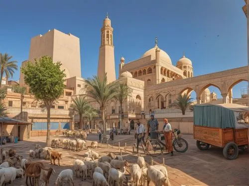 souq,camel caravan,caravanserai,genesis land in jerusalem,cairo,nizwa souq,caravansary,medina,qasr al watan,egypt,el jem,souk,alabaster mosque,the cairo,dromedaries,nizwa,camel train,hassan 2 mosque,al nahyan grand mosque,oman,Photography,General,Realistic