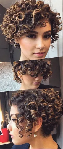 2018 Permed Hairstyles for Short Hair – Best 32 Curly ...,cg,curls,s-curl,curly,curly hair,hair shear,curly brunette,layered hair,artificial hair integrations,asymmetric cut,hairstyle,hairstyles,smoot