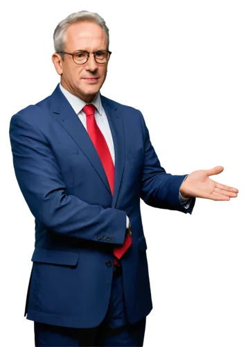 Male politician, formal wear, suit, tie, glasses, confident expression, strong facial features, middle-aged, mature, standing pose, hands behind back, parliamentary background, warm lighting, shallow 